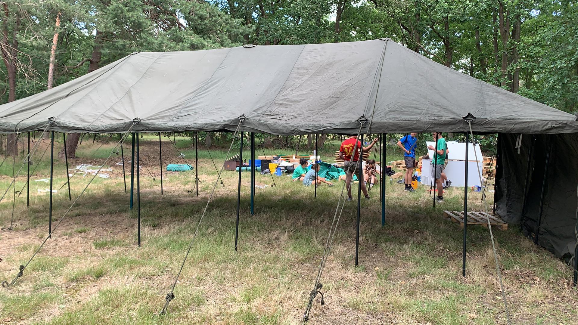 'Kleine' Tent 10m x 5m