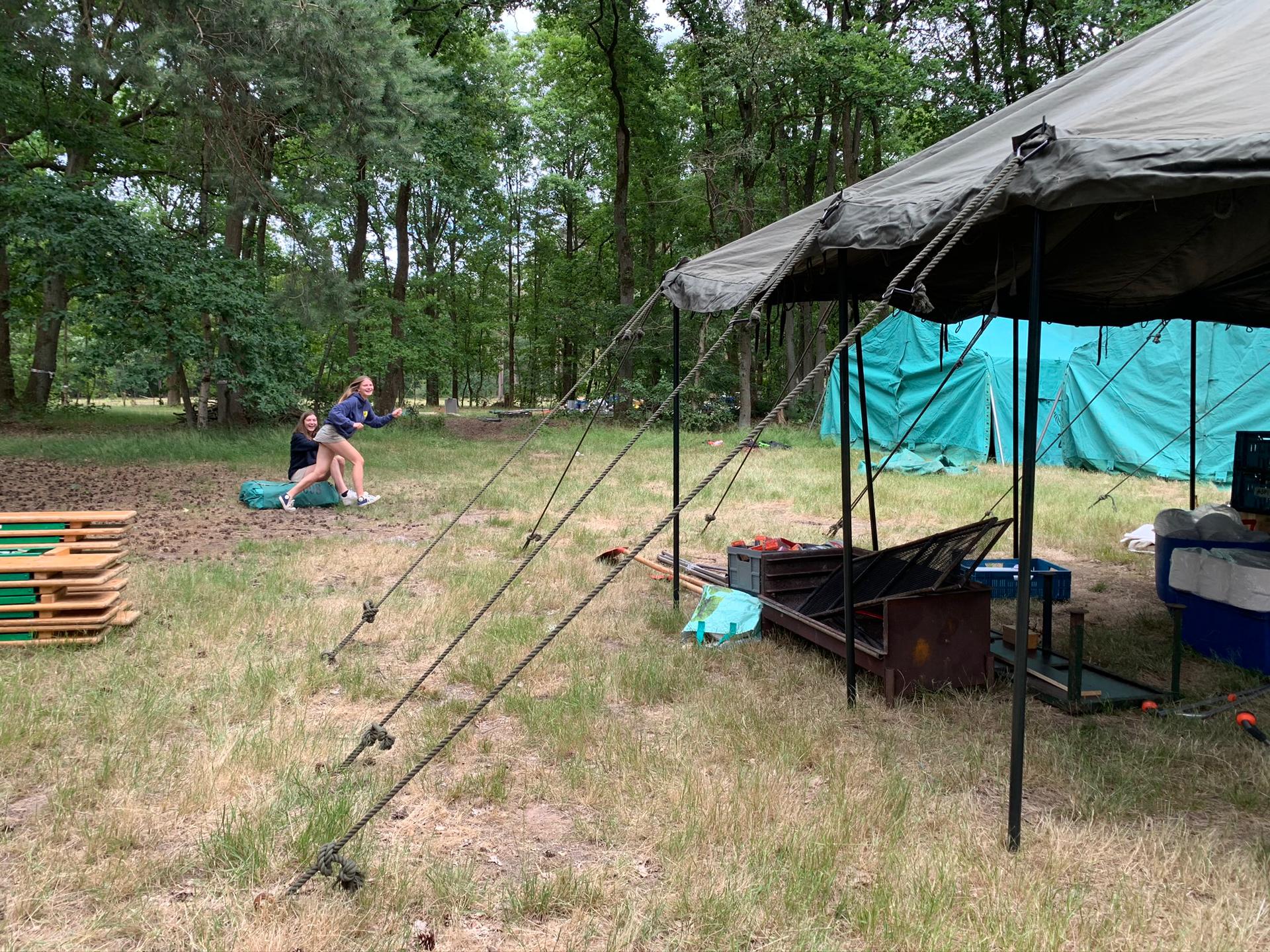 'Kleine' tent 10m x 5m